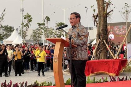 Pramono Anung Bahas Rencana Perpanjangan Jalur LRT dari Velodrome Rawamangun ke Pantai Indah Kapuk