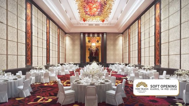 The Trans Luxury Hotel Surabaya Resmi Dibuka, Hadirkan Kemewahan Baru di Kota Pahlawan