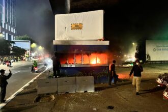Demo di DPR Berujung Ricuh, Polisi Tegaskan Tindakan Anarkis Tak Dibenarkan
