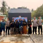 Polres Rohul Salurkan Air Bersih untuk Warga Terdampak Kekeringan
